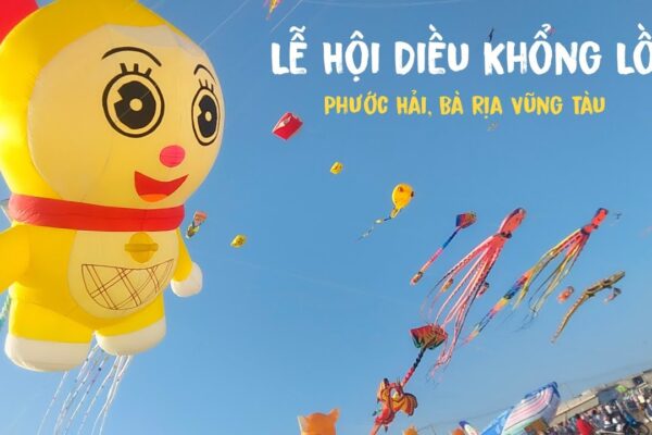 Lễ hội diều khổng lồ tại Phước Hải, Bà Rịa Vũng Tàu: Sắc màu rực rỡ chào hè